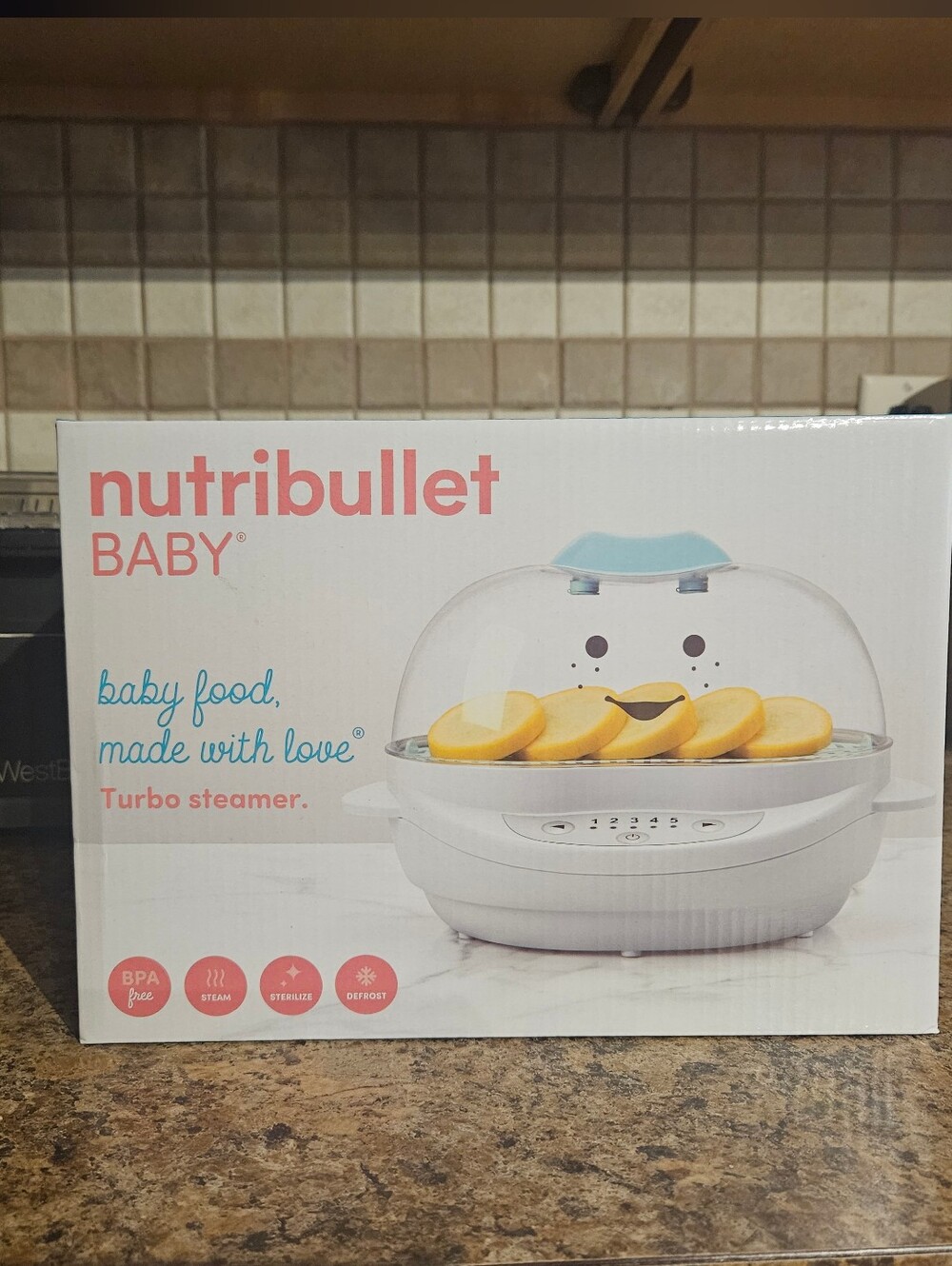 Nutribullet Baby Turbo Steamer NEW
